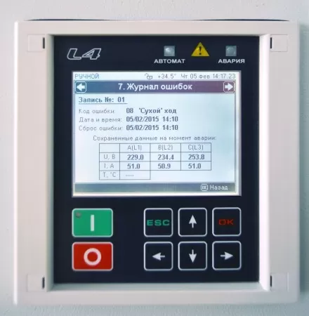 Станция управления и защиты HMS Control L4-200-IP54 УХЛ4